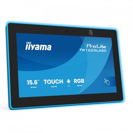 Монітор Iiyama 15.6" ProLite TW1625LASC-B3PNR IPS Black