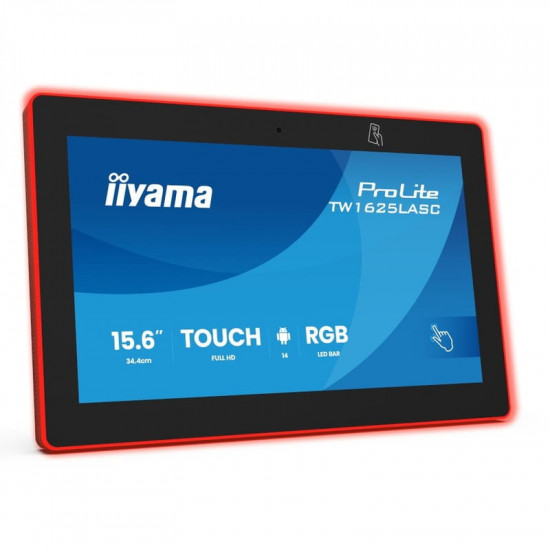 Монітор Iiyama 15.6" ProLite TW1625LASC-B3PNR IPS Black