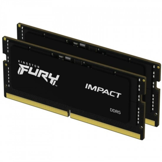 Модуль пам`ятi SO-DIMM DDR5 2x64GB/4800 Kingston Fury Impact (KF548S38IBK2-64)