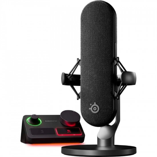 Мікрофон SteelSeries Alias Pro RGB XLR Stream Mixer 1 Capsule (61597)