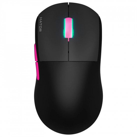 Миша бездротова Hator Quasar 2 Ultra 4K Wireless Black/Pink (HTM570BP)