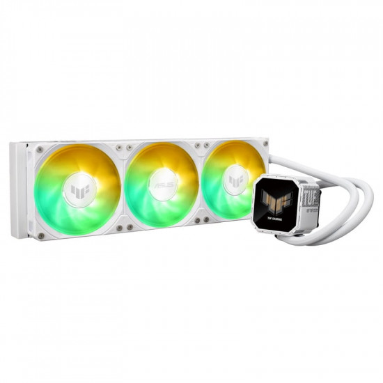 Система водяного охолодження Asus TUF Gaming LC III 360 ARGB LCD White (90RC01A2-B0EAY0)