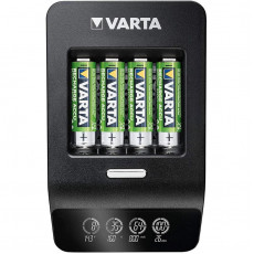 Мережевий зарядний пристрій Varta LCD Ultra Fast Plus Charger + 4 х Ni-Mh AA 2100 mAh (57685101441)