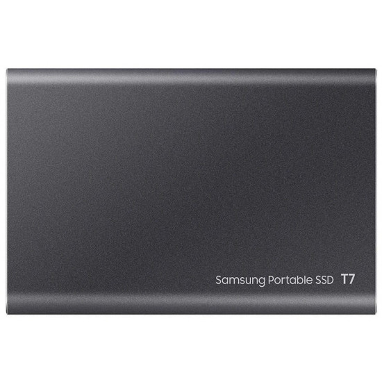 Накопичувач зовнішній SSD 4TB Samsung T7 Titan Gray (MU-PC4T0T/WW)