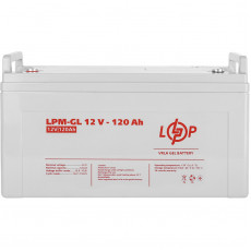 Акумуляторна батарея LogicPower 12V 120AH (LPM-GL 12 - 120 AH) GEL