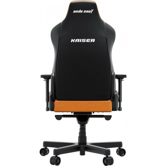 Крісло для геймерів Anda Seat Kaiser 3E XL Orange Fabric (AD23YC-XL-09-O-CF-O01)