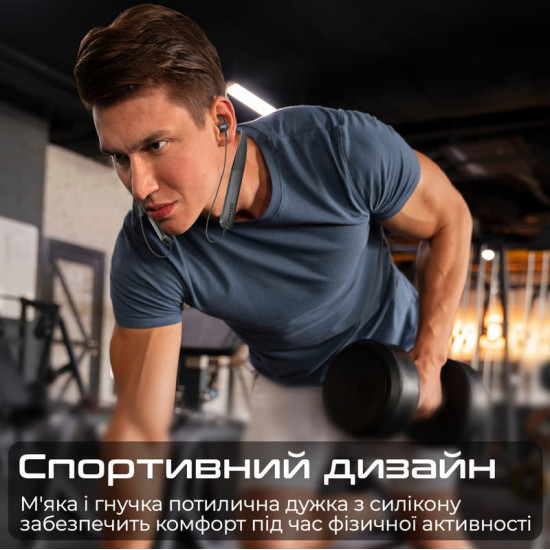 Bluetooth-гарнітура Promate Leap-200h Black