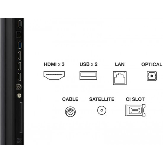 Телевiзор TCL 55C6KS