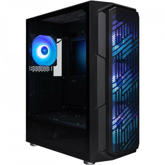 Корпус 1stPlayer XF-BK-4F7 Black без БЖ