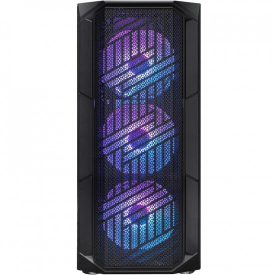 Корпус 1stPlayer XF-BK-4F7 Black без БЖ