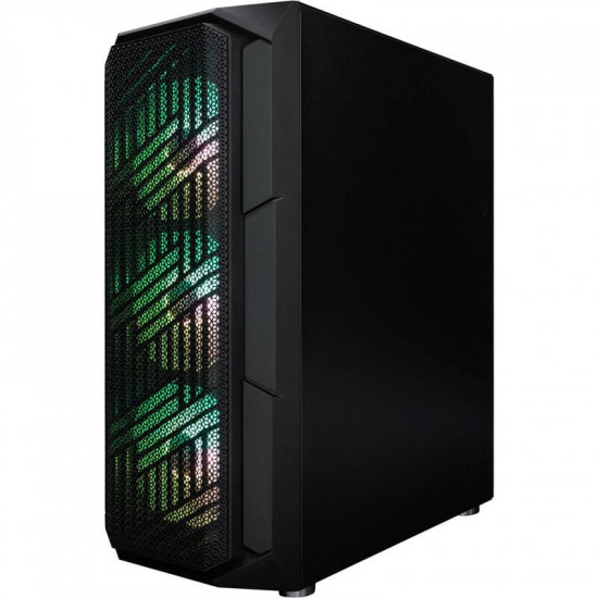 Корпус 1stPlayer XF-BK-4F7 Black без БЖ