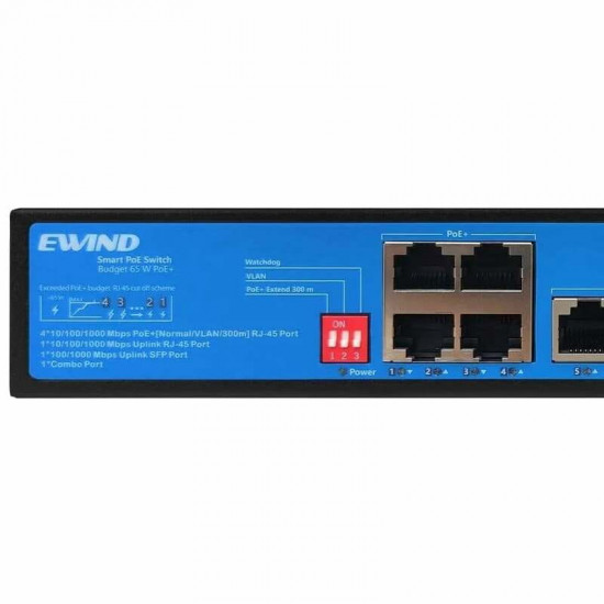 Комутатор Ewind EW-S1907CG-AP PoE