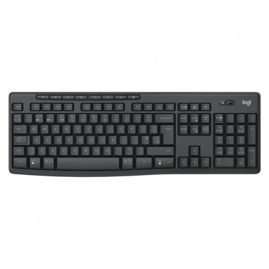 Комплект (клавіатура, миша) бездротовий Logitech MK370 Graphite (920-012077)