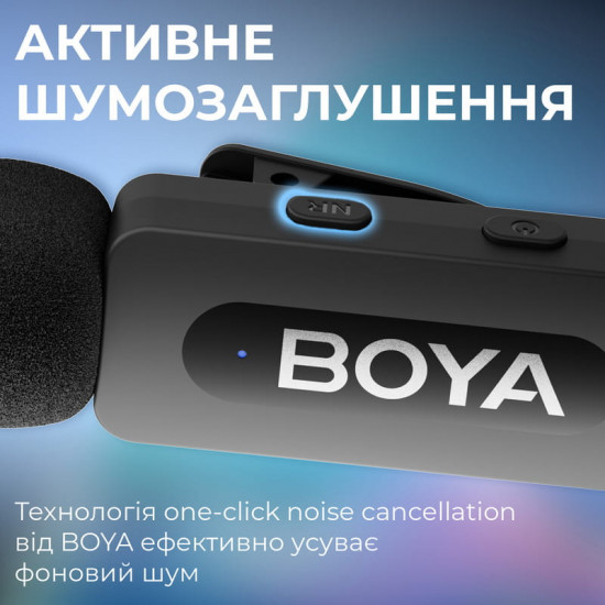 Мікрофон BOYA BY-V20 Type-C Black
