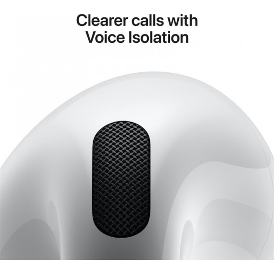 Bluetooth-гарнiтура Apple AirPods 4 with Active Noise Cancellation White (MXP93ZE/A)
