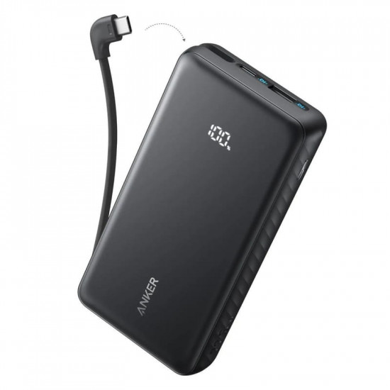 Універсальна мобільна батарея Anker Zolo 20000mAh 22.5W Black (A110EH11)