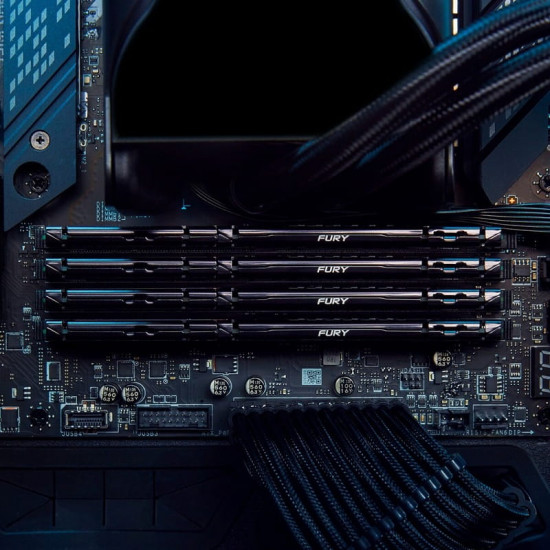 Модуль пам`яті DDR5  2x16GB/6000 Kingston Fury Beast Black (KF560C36BBE2K2-32)