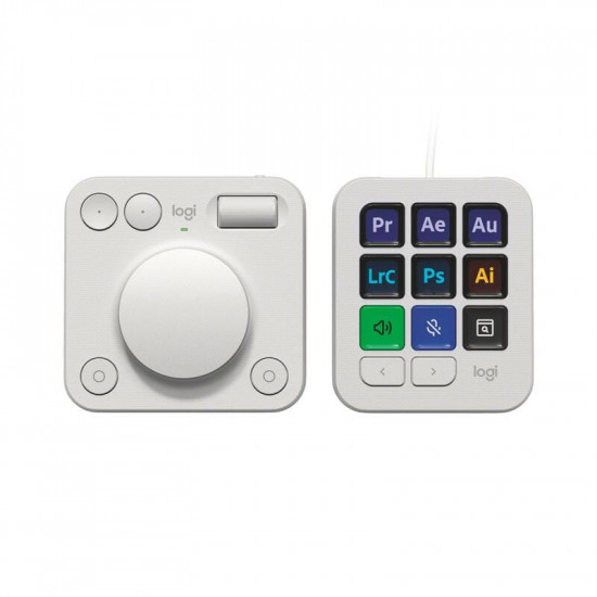 Консоль Logitech MX Creative Console Pale Grey (920-012932)