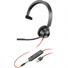 Гарнітура Poly BlackWire C3315 M USB-A HS Mono Black (76J13AA)