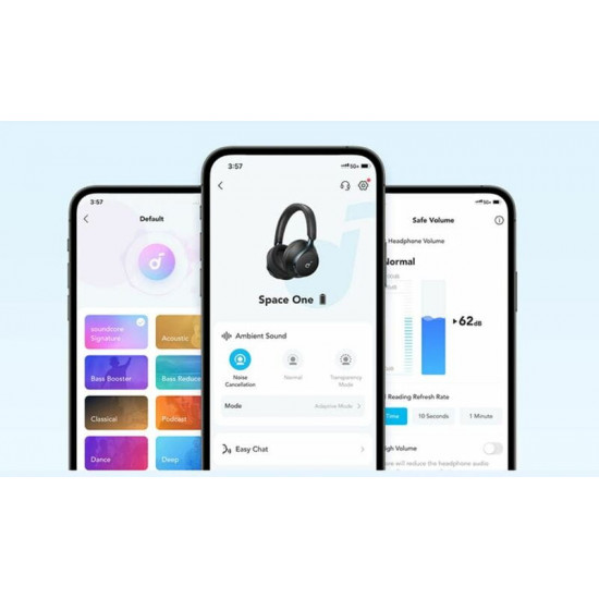 Bluetooth-гарнітура Anker SoundCore Space One Black (A3035G11)