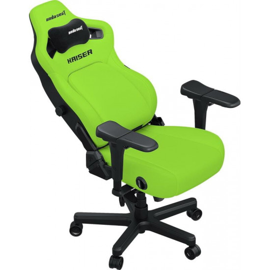Крісло для геймерів Anda Seat Kaiser 4 Size XL Cyber Green PVC (AD12YDDC-XLL-20-C-PV/C-01)