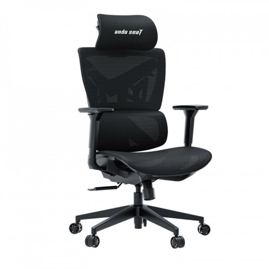 Крісло для геймерів Anda Seat X-Air Mega Size XL Mesh Space Black (AD-WY-01-BBB)