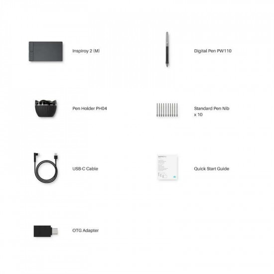 Графічний планшет Huion Inspiroy 2M (H951P)
