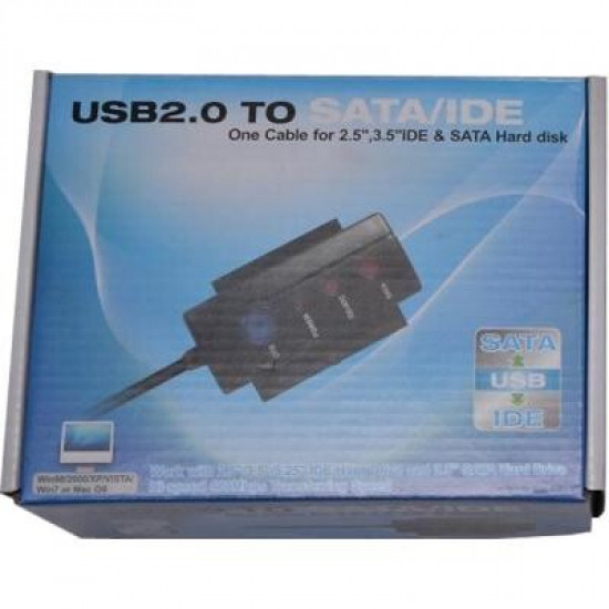 Контроллер  USB 2.0  to Pata-Sata Box ,SATA 3.0 support