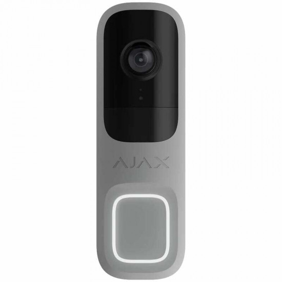 Відеодзвінок Ajax Doorbell Grey RAL 7004