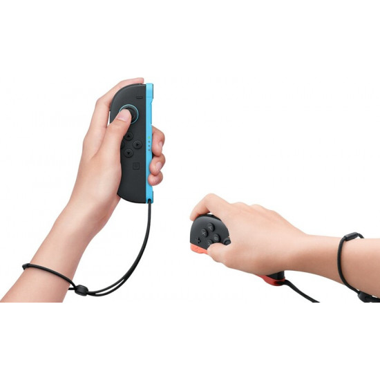 Набір 2 контроллера Nintendo Joy-Con 2 Light Blue/Light Red (0045496321413)