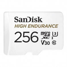 Карта пам`ятi MicroSDXC 256GB UHS-1/U3 Class 10 SanDisk High Endurance R100/W40MB/s + SD-адаптер (SDSQQNR-256G-GN6IA)