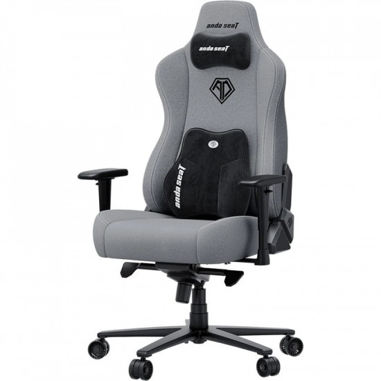 Крісло для геймерів Anda Seat Novis Plus Size XL Fabric Grey (AD23YC-XL-01-G-F-G04)