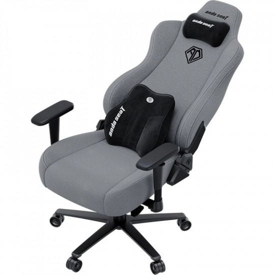 Крісло для геймерів Anda Seat Novis Plus Size XL Fabric Grey (AD23YC-XL-01-G-F-G04)