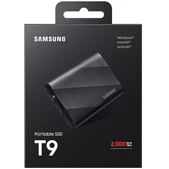 Накопичувач зовнішній SSD 1TB Samsung T9 Black (MU-PG1T0B/EU)