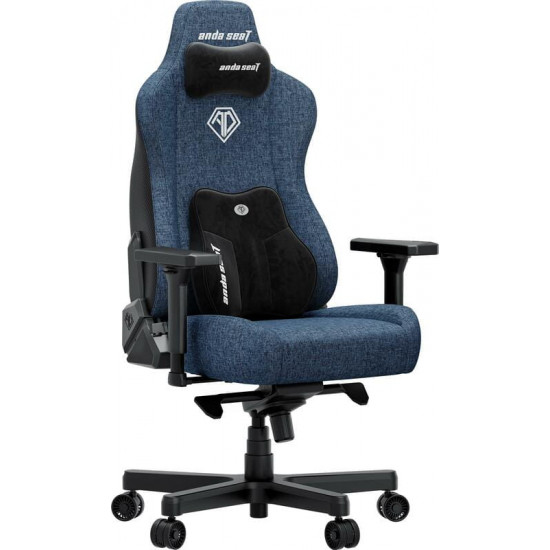 Крісло для геймерів Anda Seat Kaiser 3E XL Dark Blue Fabric (AD23YC-XL-09-S-CF-S01)