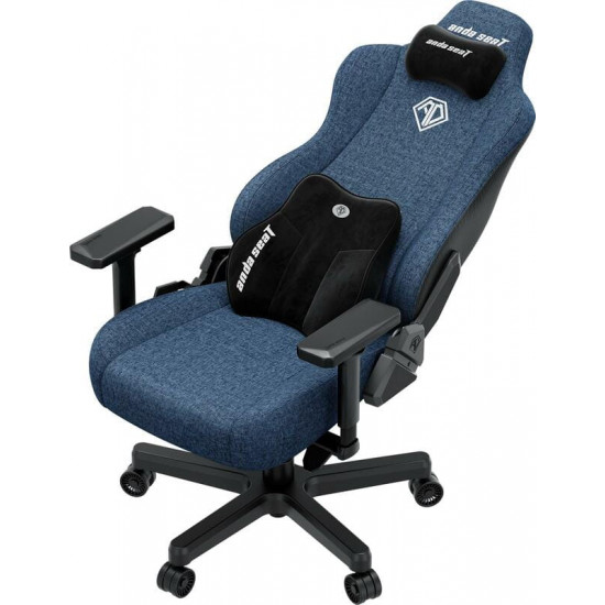 Крісло для геймерів Anda Seat Kaiser 3E XL Dark Blue Fabric (AD23YC-XL-09-S-CF-S01)