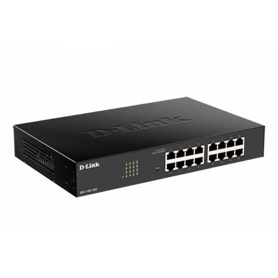 Комутатор D-Link DGS-1100-16V2 (16xGE, EasySmart)