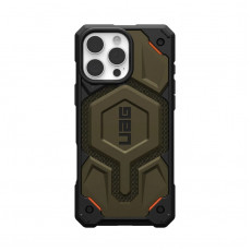 Чохол-накладка Urban Armor Gear Magsafe для Apple iPhone 16 Pro Max Monarch Pro Kevlar Element Green (11445711397B)