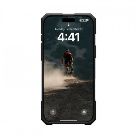Чохол-накладка Urban Armor Gear Magsafe для Apple iPhone 16 Pro Max Monarch Pro Kevlar Element Green (11445711397B)