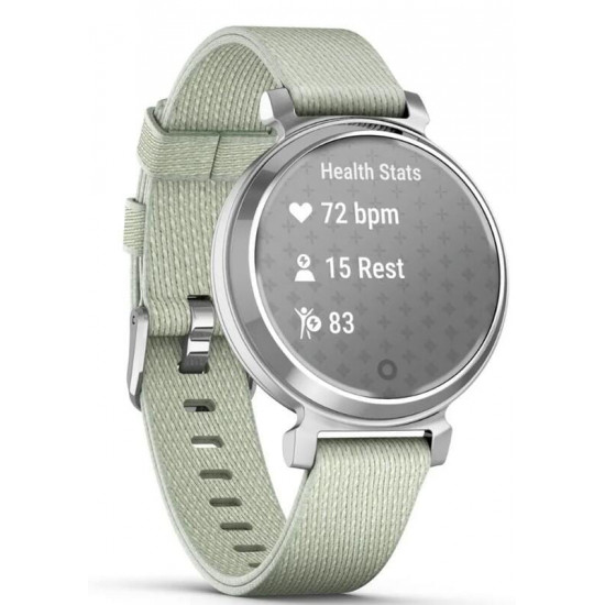 Смарт-годинник Garmin Lily 2 Silver with Sage Gray Nylon Band (010-02839-63)