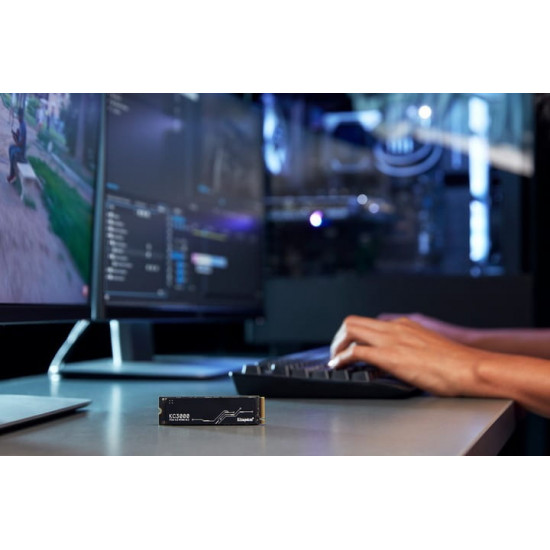 Накопичувач SSD 2TB Kingston KC3000 M.2 2280 PCIe 4.0 x4 NVMe 3D TLC (SKC3000D/2048G)