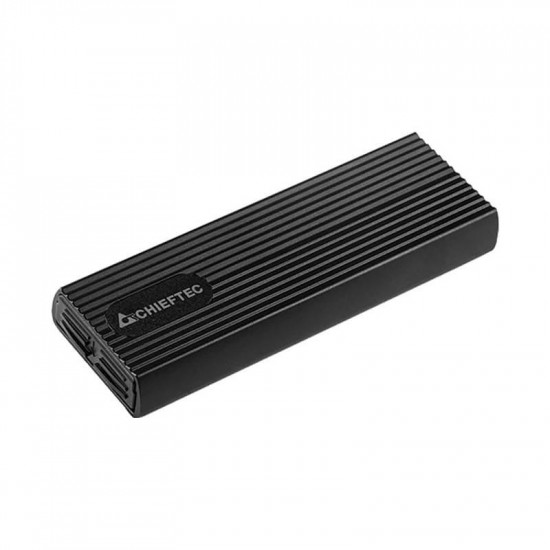 Зовнішня кишеня Chieftec для M.2 PCIe NVMe/SATA SSD (CEB-M2C-TL)