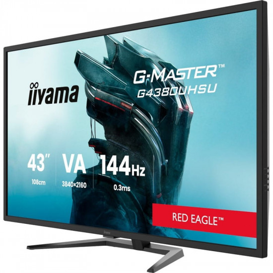 Монітор Iiyama 42.5" G-Master G4380UHSU-B2 VA Black 144Hz