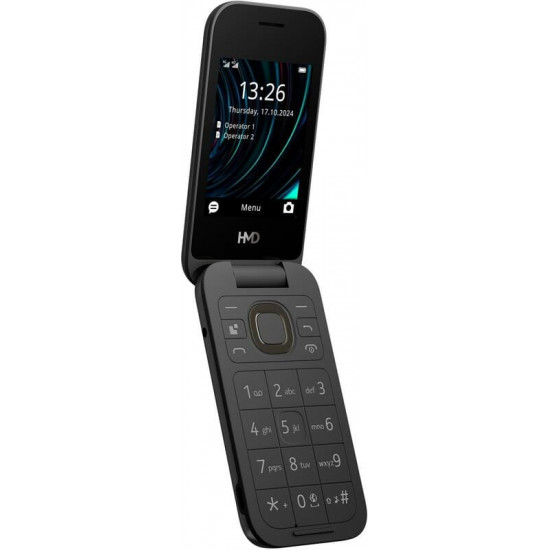 Мобільний телефон HMD 2660 Flip Black