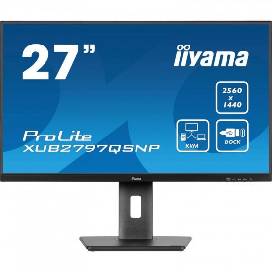 Монітор Iiyama 27" ProLite XUB2797QSNP-B1 IPS Black 100Hz