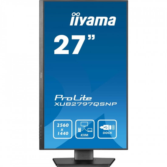 Монітор Iiyama 27" ProLite XUB2797QSNP-B1 IPS Black 100Hz