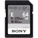 Карта пам`ятi SDXC 64GB UHS-II/U3 Class 10 Sony Entry R270/W45MB/s (SFE64A.ET4)
