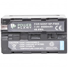 Акумулятор PowerPlant Sony NP-F960, NP-F970 6600mAh (DV00DV1033)