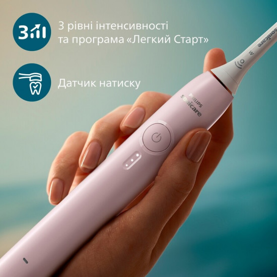 Зубна електрощітка Philips Sonicare 3100 HX4072/42 2шт