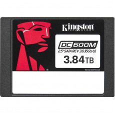 Накопичувач SSD  3.84TB Kingston SSD DC600M 2.5" SATAIII 3D TLC (SEDC600M/3840G)